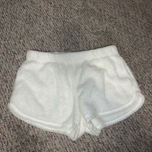 Fuzzy shorts